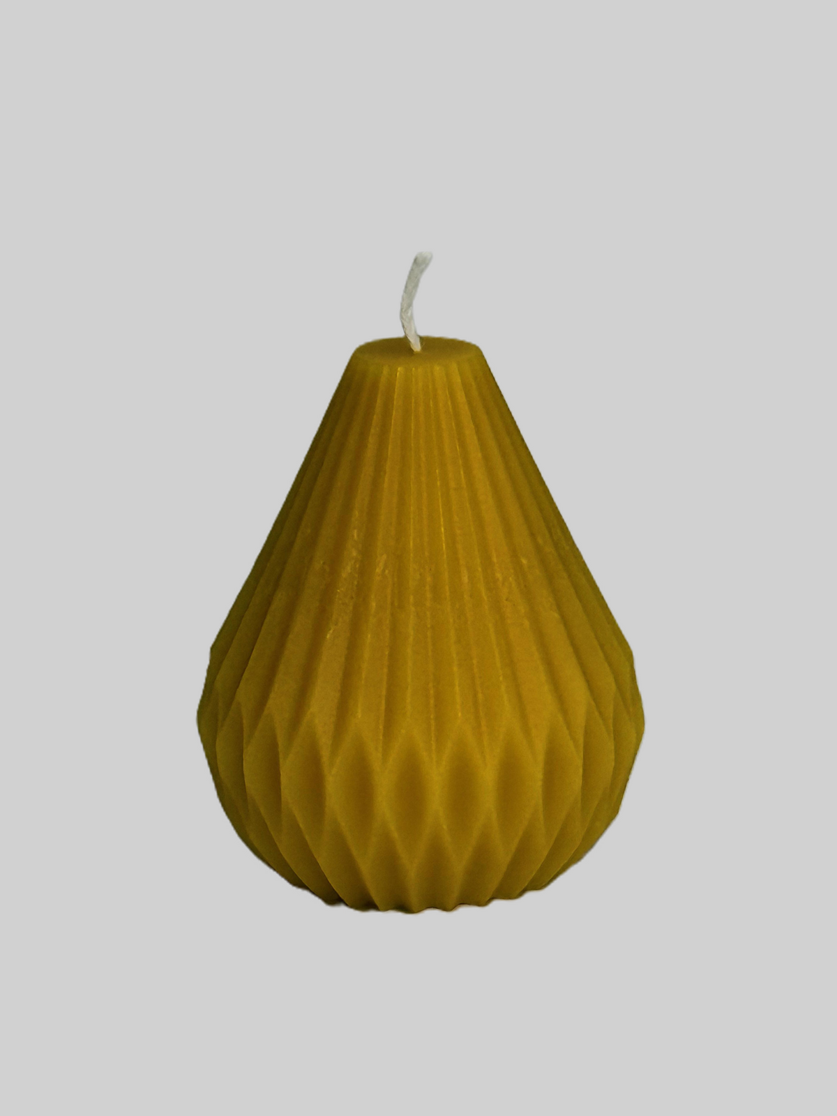 Gult bivaxljus