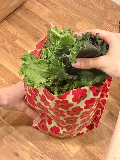 Bivaxpåse Martebo med sallad