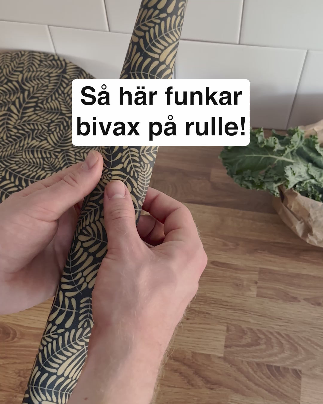 Bivaxrulle Fårö. Användning och rengöring , film