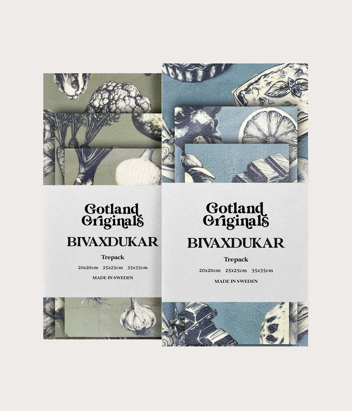6 pack blandad med Wrap och Veggie